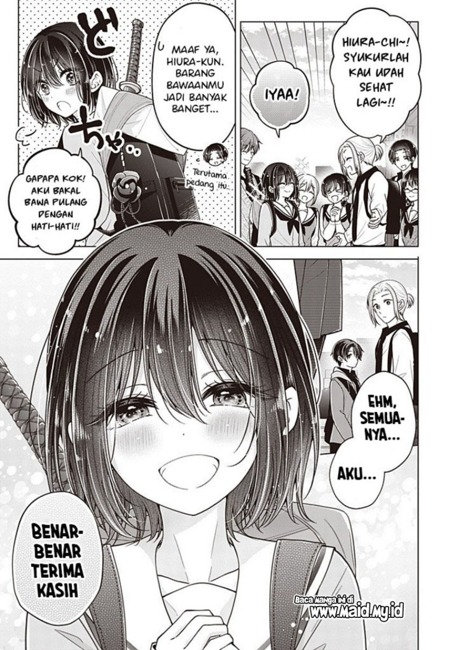 Osananajimi wo Onnanoko ni Shiteshimatta Hanashi Chapter 124 Bahasa Indonesia